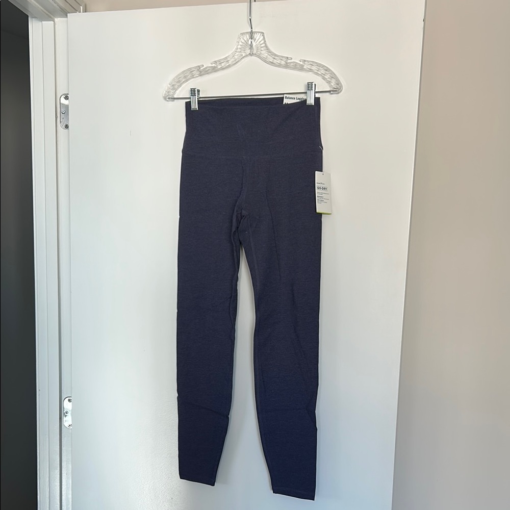 Purple High-Rise Workout Leggings